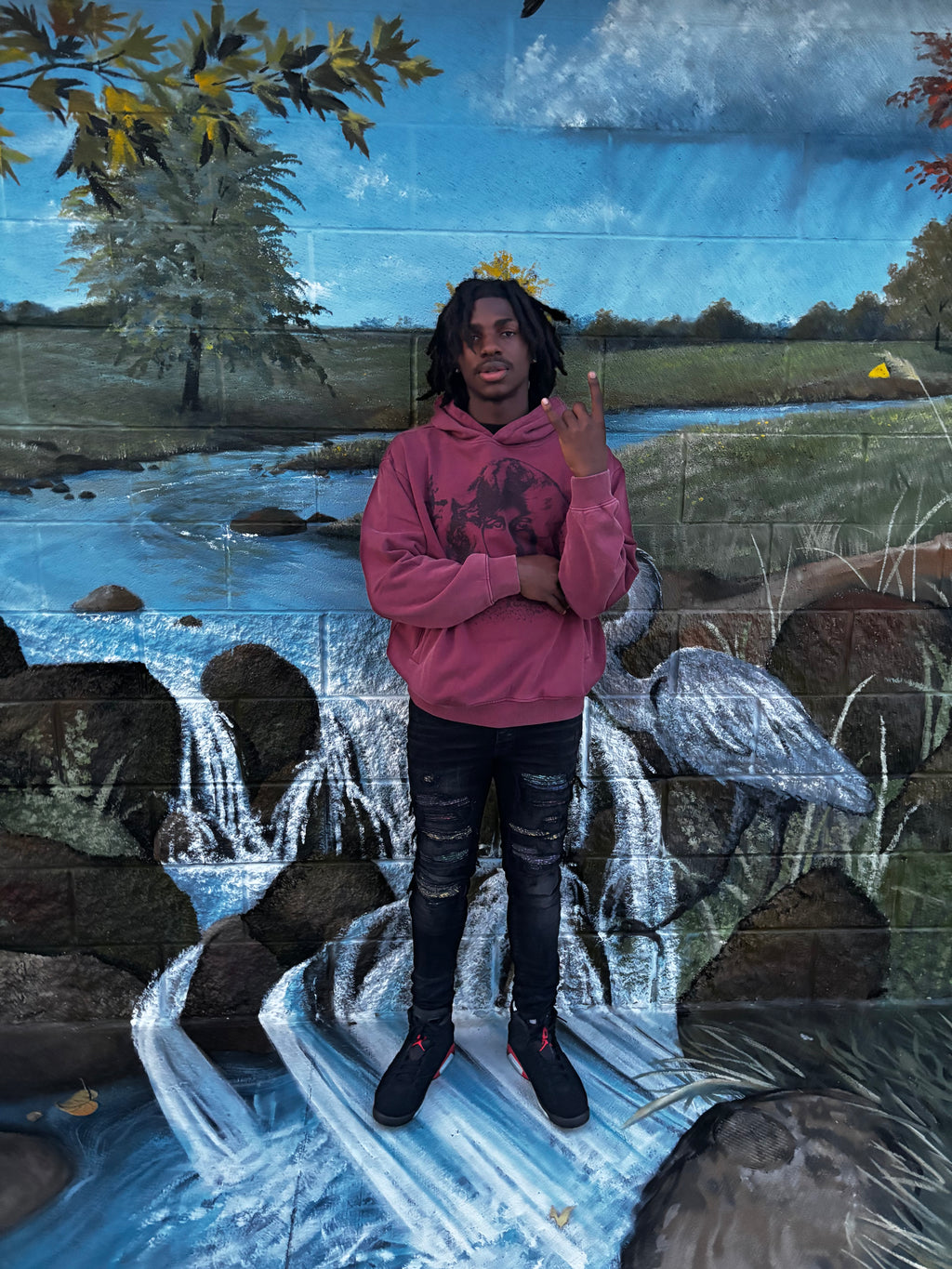 “Til we meet again” Graphic Hoodie