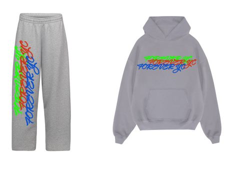 YC Forever Hoodie and Sweatpants set